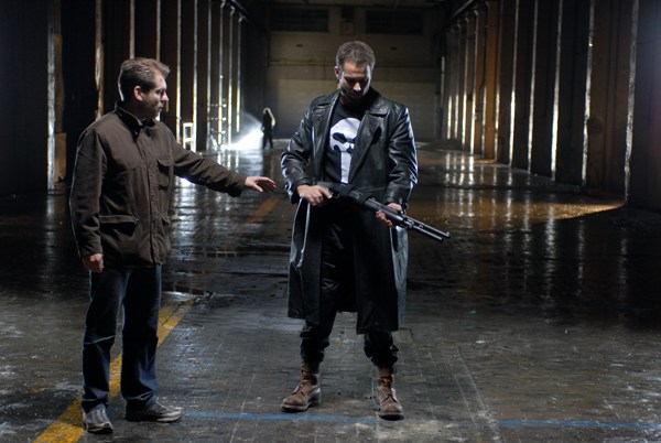 photo du tournage du teaser de The Punisher 2